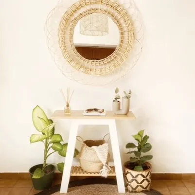 Consola de madera maciza en Madera natural - Muebles, Uruguay | Decoramuss