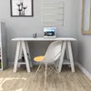 Escritorio con Caballetes - Pop Self Eco en Blanco - Escritorios y sillas de escritorio, Uruguay | Delta Center, vista 2 de 4