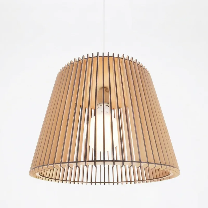 Lámpara Colgante Ligna en Madera natural - Lámparas colgantes, Uruguay | La Perla