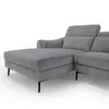 Rinconera Luke - Tela Microfibra - Chaise Izquierdo - 6686-7 Gris en Beige - Sillones y sofás, Uruguay | NYR, vista 4 de 8