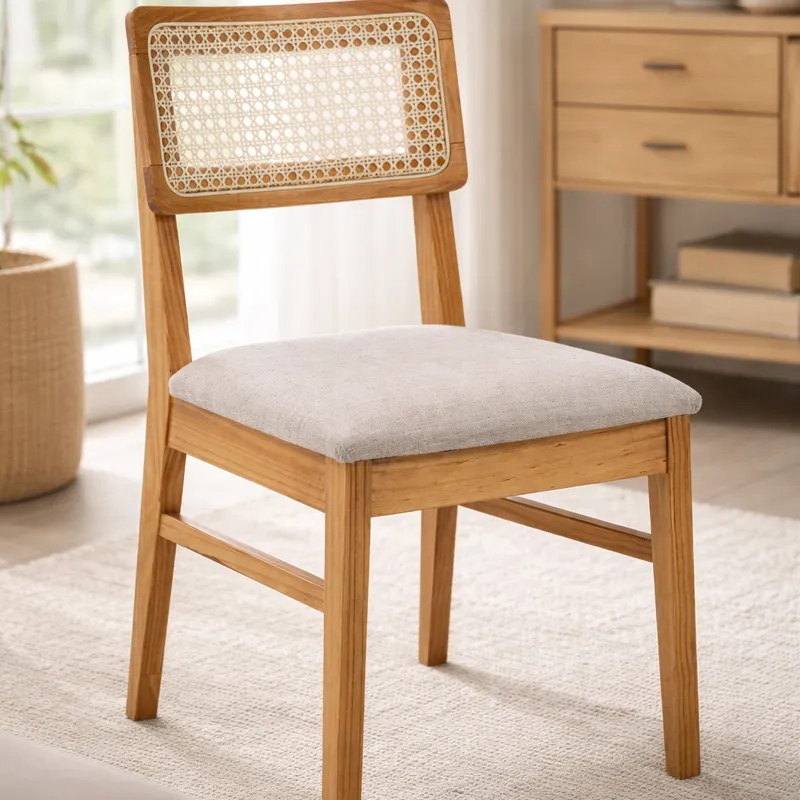 Silla Ratan Miel (Set X2) - Sillas, Uruguay | Casa Brava