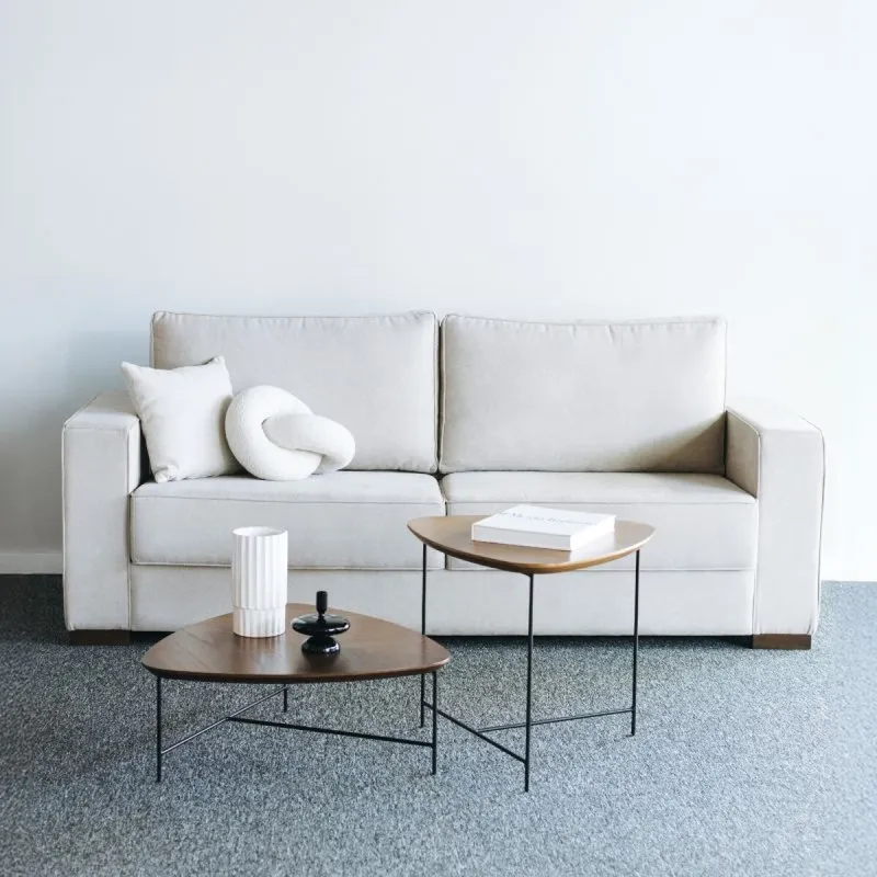 Sofá Priamo - 3 cuerpos en Beige - Sillones y sofás, Uruguay | Fábrica Italiana