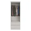 Placard Ropero 2 Puertas Mdp Blanco 0200r Viena en Blanco - Roperos y placares, Uruguay | Divino, vista 2 de 3
