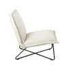 Butaca Metal-y-tela Natural-beige Aruba Beige en Beige - Sillones y sofás, Uruguay | Divino, vista 3 de 4