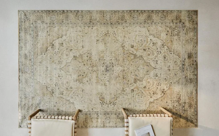 ALFOMBRA EFECTO VINTAGE - Alfombras, Uruguay | Zara Home