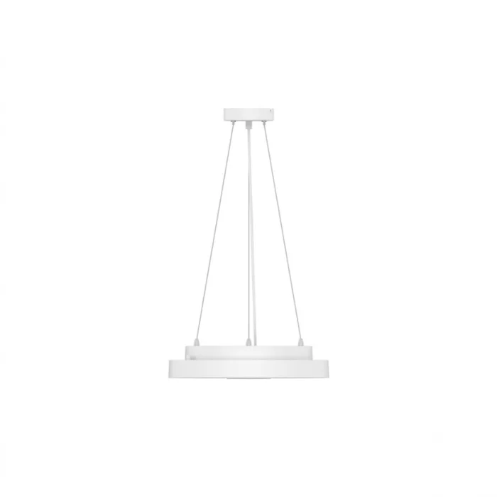 Plafon LED Redondo Bronx Dimerizable CCT Blanco en Blanco - Lámparas colgantes, Uruguay | Serlux, vista 6
