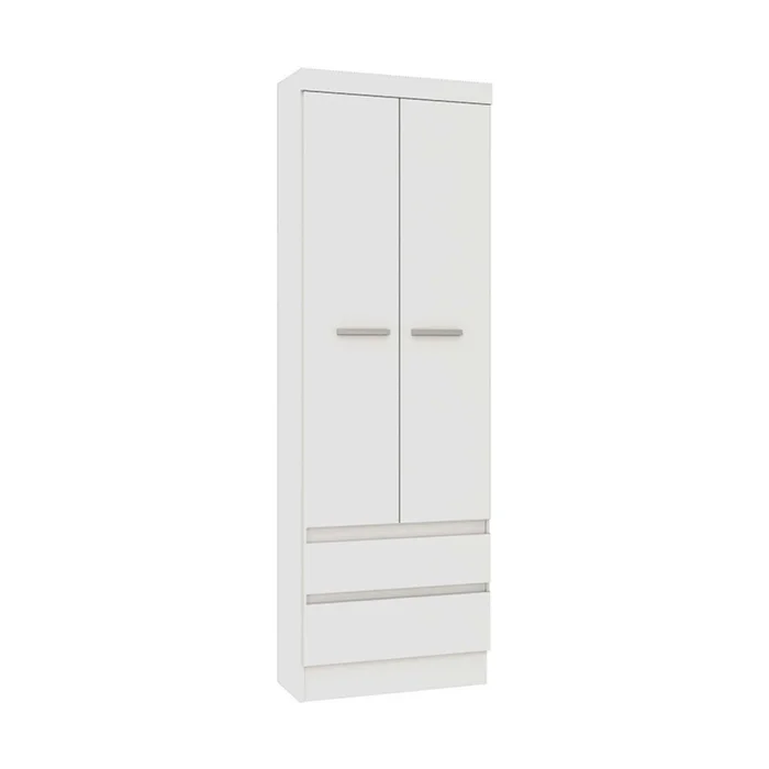Placard Ropero 2 Puertas Mdp Blanco 0200r Viena en Blanco - Roperos y placares, Uruguay | Divino, vista 3