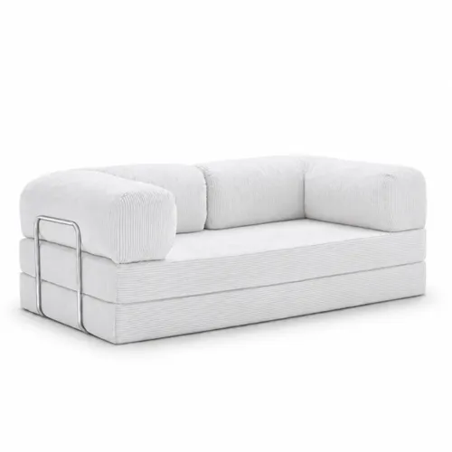 Sillón Cama Teddy - White | PREVENTA en Blanco - Sillones y sofás, Uruguay | Samic