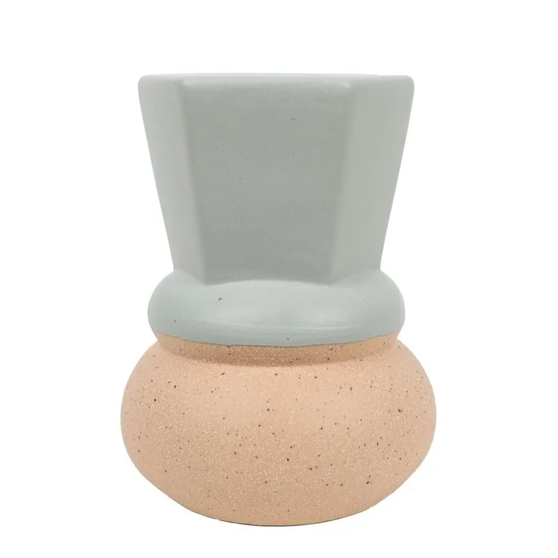 CANDELABRO BOCEL 6.8x6.8x9CM CERAMICA VERDE en Verde - Velas y Portavelas, Uruguay | Decohogar