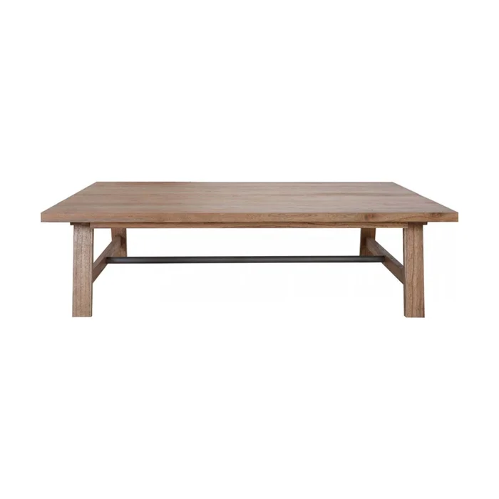 Mesa Ratona Central Madera Marron Batik Brown en Marrón - Mesas de living, Uruguay | Divino, vista 3