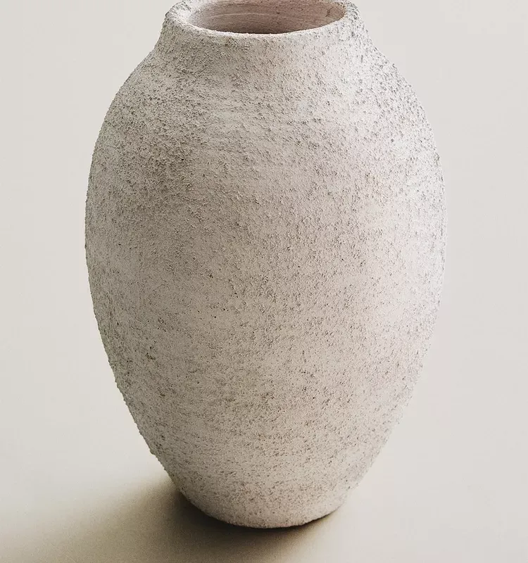 JARRÓN CERÁMICA RUGOSO - Jarrones, Uruguay | Zara Home
