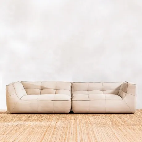 Sillón Modulado Cuero Ottawa - Sillones y sofás, Uruguay | Aihaus