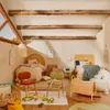 Alfombra Pecky 100% de algodón beige con tractor 90 x 150 cm en Multicolor - Textiles, Uruguay | Kavehome, vista 3 de 6
