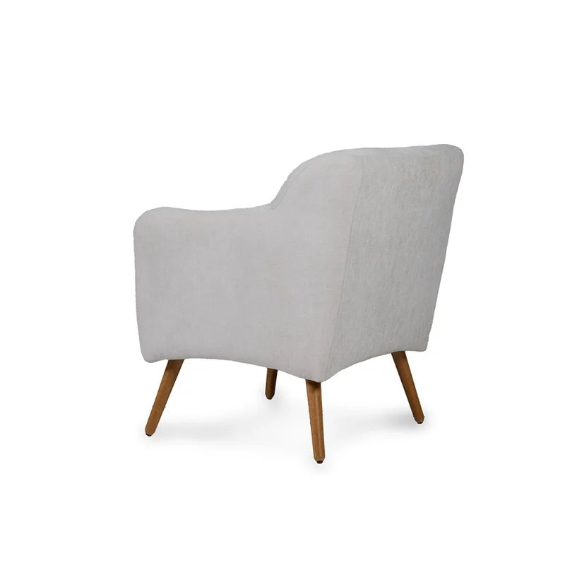 Butaca Eva - Tela Microfibra - C39 (Hielo) en Beige, Uruguay | NYR, vista 3