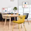 Mesa redonda Batilde madera maciza caucho con chapa de fresno Ø 120 cm en Madera natural - Mesas de comedor, Uruguay | Kavehome, vista 2 de 8