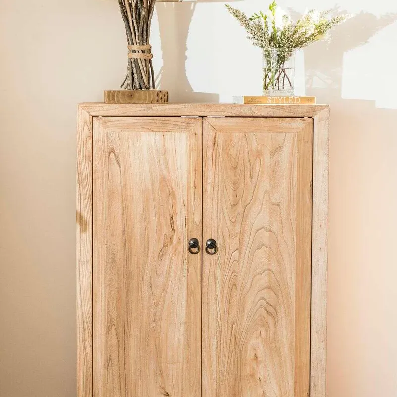 MUEBLE OLMO - 0.80 X 1.20 MTS en Madera natural - Bibliotecas, Uruguay | La Iberica