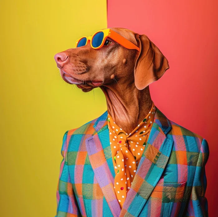 Perro en Multicolor - Láminas, Uruguay | Mara Estudio