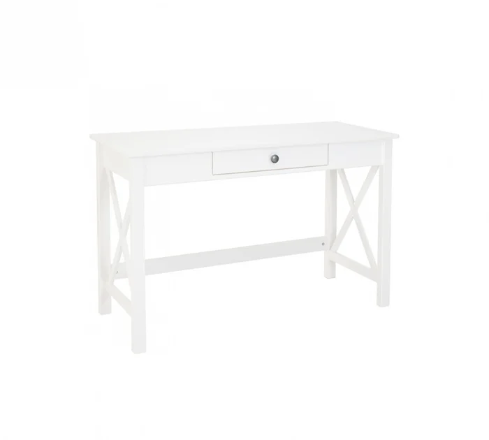 Escritorio 1 Cajón Dover Lover - Blanco en Blanco - Escritorios, Uruguay | Rústico Hogar