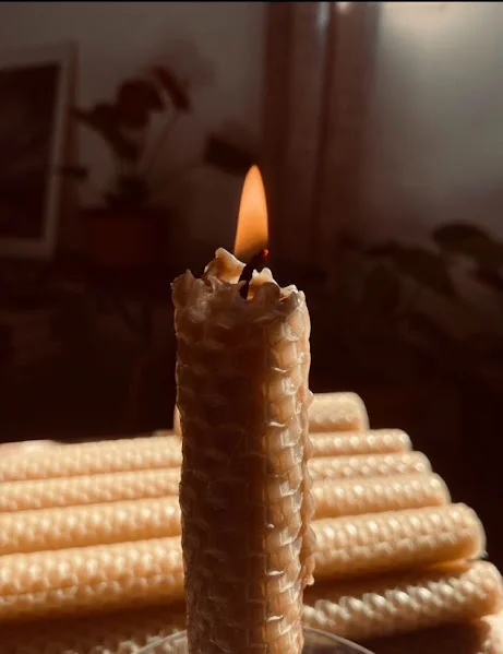 Velas de miel x3 en Beige - Velas y Portavelas, Uruguay | Tu Garage