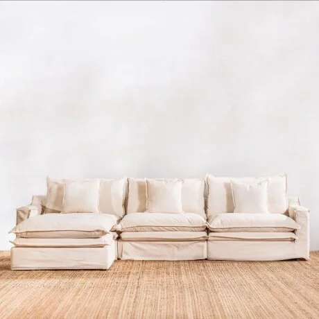 Modular Tessa Central Natural 95cm - Sillones y sofás, Uruguay | Aihaus, vista 3