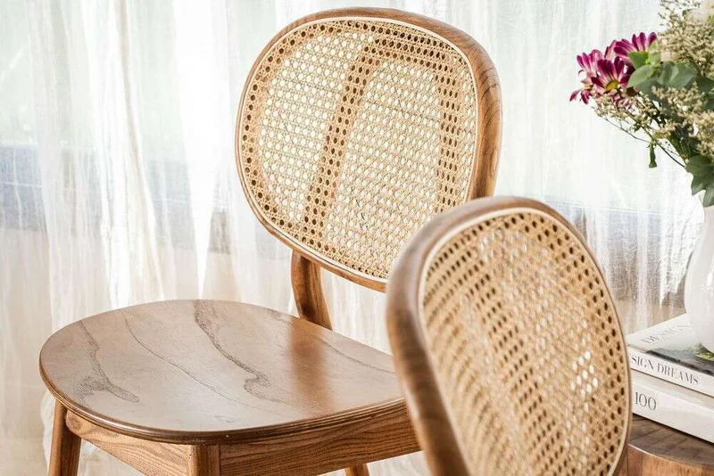 SILLA VILA - OLMO MIEL en Amarillo - Sillas, Uruguay | La Iberica, vista 8