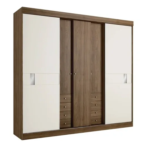 Ropero 5 puertas Linea Sognare en Multicolor - Roperos y placares, Uruguay | Nario Hogar