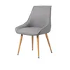 Silla BRUNA en PU - Gris en Gris - Sillas, Uruguay | Finkel, vista 2 de 5