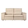 Sofa Retractil 3 Cuerpos Tela Natural-beige Atlanta Beige en Beige - Sillones y sofás, Uruguay | Divino, vista 3 de 9