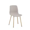 Silla De Comedor Metal-y-tela Marron Cleo en Beige - Sillas, Uruguay | Divino, vista 2 de 5
