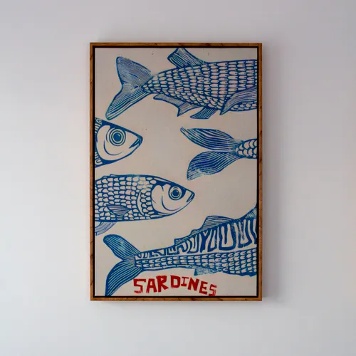 lámina sardinas iii - Decoración de pared, Uruguay | Proyectoforma