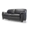 Sillón 100% Cuero - 3 Cuerpos - Imola - Marrón - Sillones y sofás, Uruguay | Ecowood, vista 2 de 4