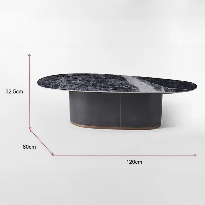 MESA DE CENTRO CUPOLA Negro  en Negro - Mesas de comedor, Uruguay | Viasono, vista 3