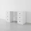 Escritorio Mdf Blanco Americana 6 Cajones en Blanco - Escritorios y sillas de escritorio, Uruguay | Divino, vista 1 de 2