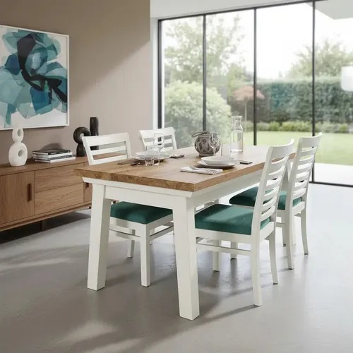 Juego Comedor 4 Sillas Madera Maciza Holandesa 140x85 Ozark A Eleccion en A Eleccion - Mesas de comedor, Uruguay | Ozark Home