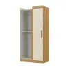Ropero Placard Modular 1 Puerta Con Estantes 100% Mdp en CINAMOMO/OFF WHITE - Roperos y placares, Uruguay | Soy Hogar, vista 2 de 6