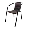 SILLA DE EXTERIOR METAL Y RATTAN COBRE en Multicolor - Muebles para el exterior, Uruguay | Alfa Ventas, vista 2 de 3