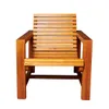 Sillón curvo 1 cuerpo exterior — Serra Amoblamientos en Madera natural - Muebles para el exterior, Uruguay | Serra Amoblamientos, vista 5 de 5