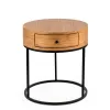 MESA DE LUZ PETRA CINAMOMO 51X51X54H - Mesas de luz, Uruguay | Vinibel, vista 1 de 4