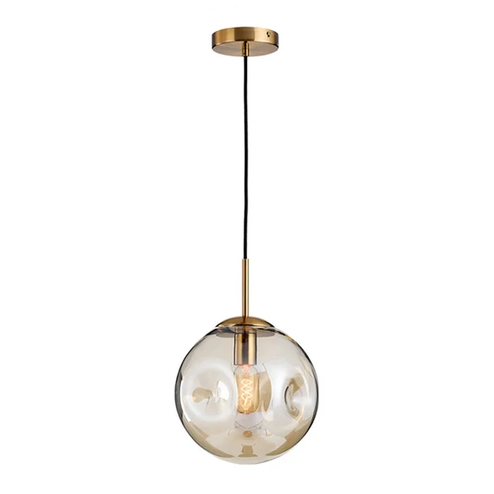 Lámpara Colgante Deco 1012 en Amarillo - Lámparas colgantes, Uruguay | Serlux