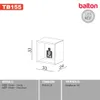 Estante Flotante Cuadrado 33cm Repisa 100% Mdf - Bibliotecas, Uruguay | Balton, vista 5 de 5