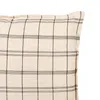 Almohadon Algodon Multicolor Cuadrillé Beige Azul en BEIGE AZUL - Textiles, Uruguay | Divino, vista 2 de 2