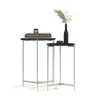 Conjunto Mesas Laterales Redondas Patas De Hierro Tapa Mdp Negro - Mesas de arrimo, Uruguay | Muebles Express, vista 1 de 4
