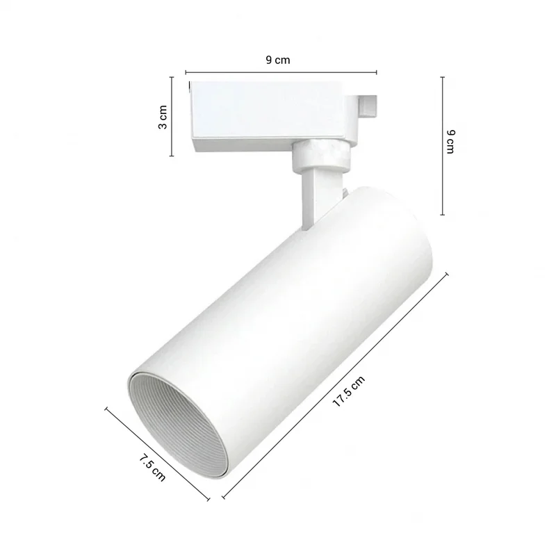 Track Light LED Lali Blanco 30W en Blanco - Lámparas colgantes, Uruguay | Serlux, vista 5