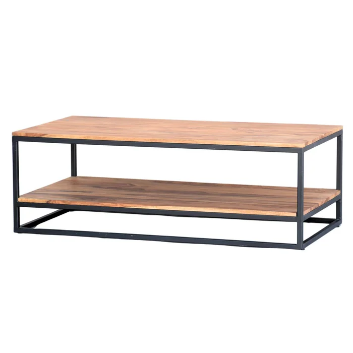 Mesa Ratona Madera-de-mango Marron Kanpur Castaño en Marrón - Mesas de living, Uruguay | Divino, vista 3