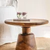 MESA ALMOND - SUAR TOSTADO - DIAMETRO 70 CMS en Marrón - Mesas de living, Uruguay | La Iberica, vista 1 de 20