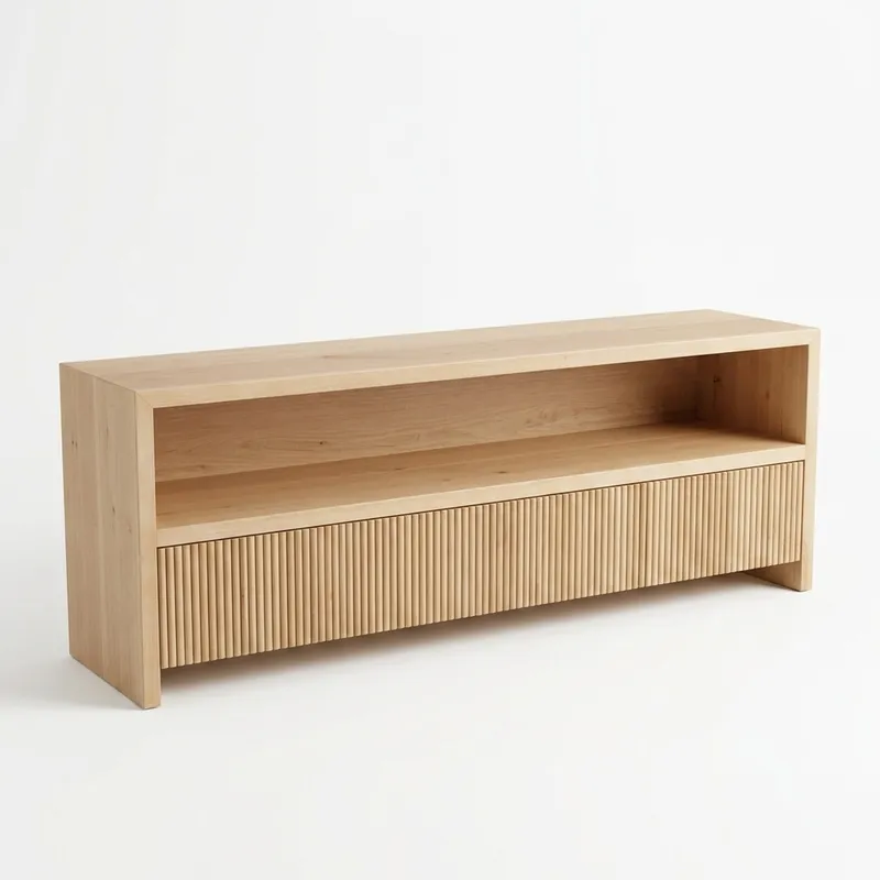 Rack Oliver 160 Álamo en Madera natural, Uruguay | Diseno Montevideo