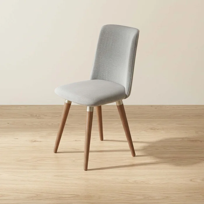Silla De Comedor Madera Gris Ivete Giratoria en Gris - Sillas, Uruguay | Divino