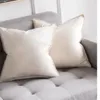 Almohadón Velvet Beige con borde en Beige - Textiles, Uruguay | Finkel, vista 1 de 3