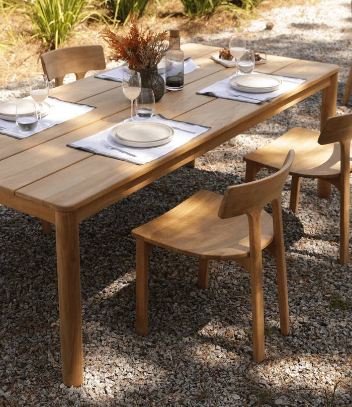 SILLA LARA TEKA 52X48X72 en Madera natural - Muebles para el exterior, Uruguay | Masinfinito Casa, vista 2