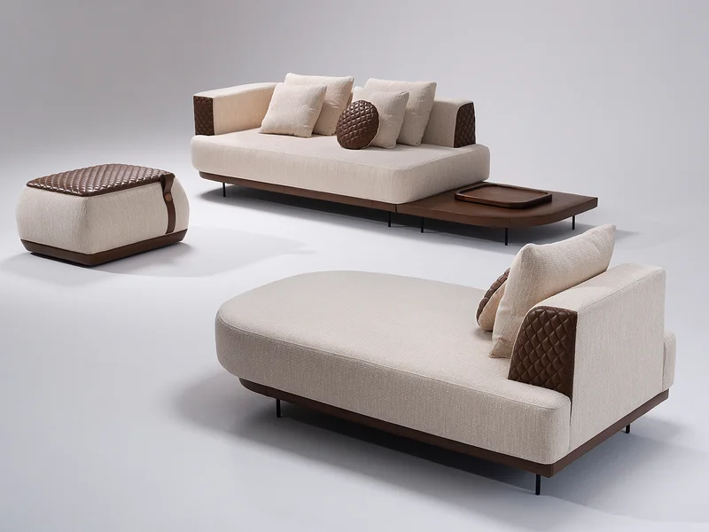Mesa Flos en cuero - Sillones y sofás, Uruguay | Arquetipo, vista 5